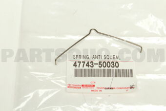 4774350030 SPRING, ANTI-RATTLE, NO.2(FOR FRON