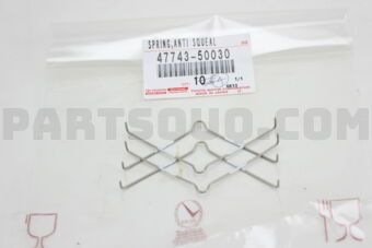 4774350030 SPRING, ANTI-RATTLE, NO.2(FOR FRONT DISC BRAKE)