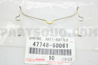 4774860061 SPRING, ANTI-RATTLE, NO.1(FOR FRON