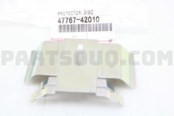 4776742010 PROTECTOR, REAR DISC BRAKE PAD