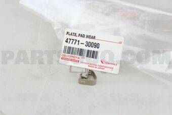 4777130090 PLATE, PAD WEAR INDICATOR, NO.1