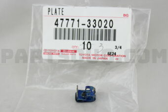 4777133020 PLATE, PAD WEAR INDICATOR, NO.1