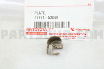 4777153060 PLATE, PAD WEAR INDICATOR, NO.1