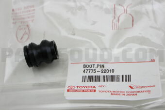 4777522010 BOOT, BUSH DUST(FOR FRONT DISC BRA
