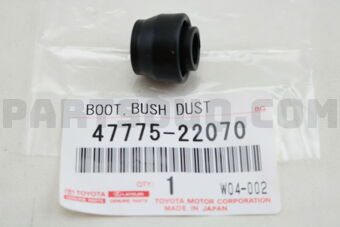 4777522070 BOOT, BUSH DUST(FOR REAR DISC BRAK