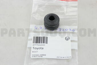 4777532020 BOOT, BUSH DUST(FOR REAR DISC BRAK