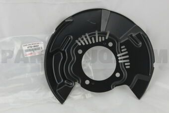 477810K031 COVER, DISC BRAKE DUST, FRONT RH
