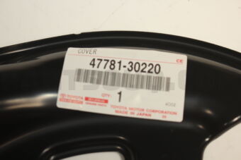 4778130220 COVER, DISC BRAKE DUST, FRONT RH