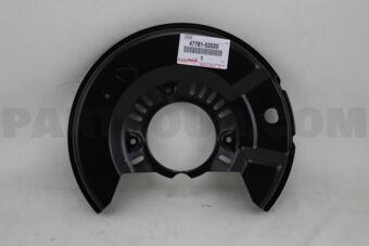 4778152020 COVER, DISC BRAKE DUST, FRONT RH