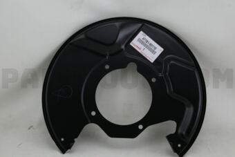 4778160110 COVER, DISC BRAKE DUST, FRONT RH