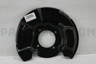 4778160120 COVER, DISC BRAKE DUST, FRONT RH