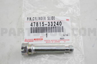 4781533240 PIN, CYLINDER SLIDE, NO.1(FOR REAR
