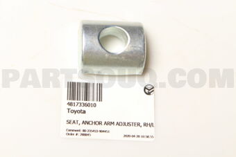 4817336010 SEAT, ANCHOR ARM ADJUSTER, RH/LH