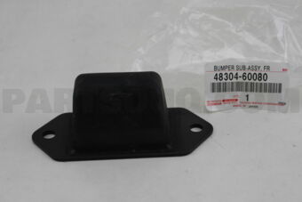 4830460080 BUMPER SUB-ASSY, FRONT SPRING, NO.