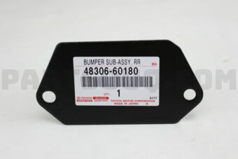 4830660180 BUMPER SUB-ASSY, REAR SPRING, RH/L