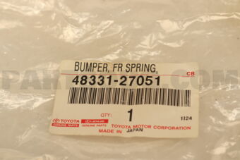 4833127051 BUMPER, FRONT SPRING, NO.1