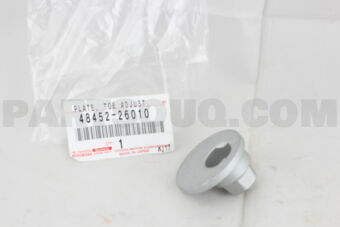 4845226010 PLATE, REAR SUSPENSION TOE ADJUST,