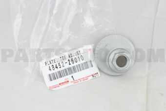 4845226010 PLATE, REAR SUSPENSION TOE ADJUST,