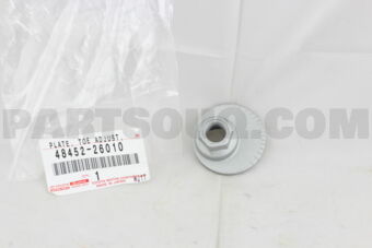4845226010 PLATE, REAR SUSPENSION TOE ADJUST,