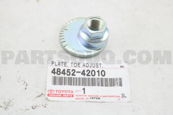 4845242010 PLATE, REAR SUSPENSION TOE ADJUST,