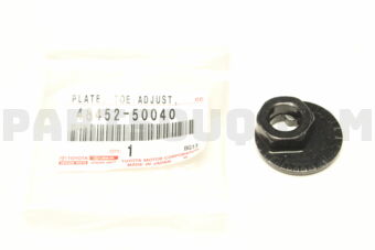 4845250040 PLATE, REAR SUSPENSION TOE ADJUST,