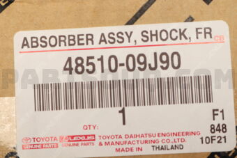 4851009J90 ABSORBER ASSY, SHOCK, FRONT, RH/LH