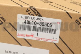 4851080505 ABSORBER ASSY, SHOCK, FRONT RH