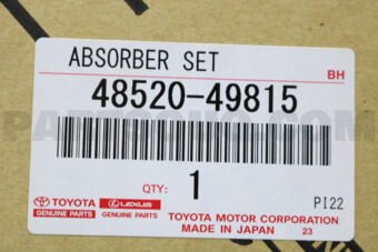 4852049815 SHOCK ABSORBER