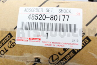 4852080177 ABSORBER ASSY, SHOCK, FRONT LH