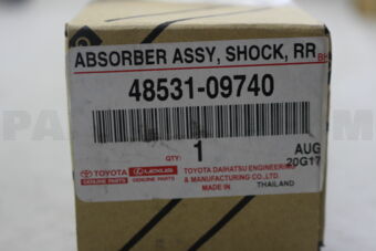 4853109740 ABSORBER ASSY, SHOCK, REAR, RH/LH