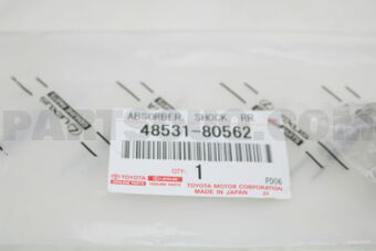 4853180562 ABSORBER ASSY, SHOCK, REAR, RH/LH