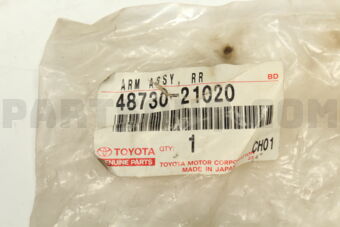 4873021020 ARM ASSY, REAR SUSPENSION, NO.2, R