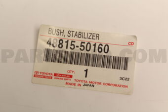 4881550160 Toyota BUSH, STABILIZER(FOR REAR)