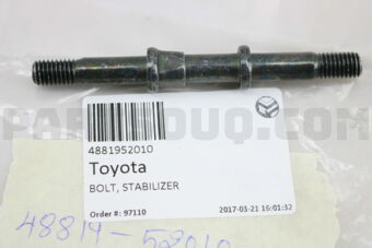 4881952010 BOLT, FRONT STABILIZER