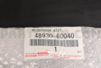 4893060040 Toyota RESERVOIR ASSY, HEIGHT CONTROL