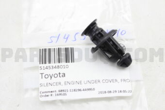 5145348010 SILENCER, ENGINE UNDER COVER, FRON