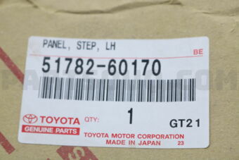 5178260170 PANEL, STEP, LH