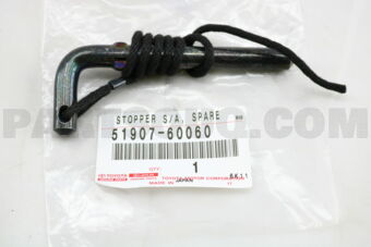 5190760060 STOPPER SUB-ASSY, SPARE WHEEL CARR