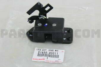 5193060011 LOCK ASSY, SPARE WHEEL CARRIER