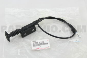 5195060030 CABLE ASSY, SPARE WHEEL CARRIER LO