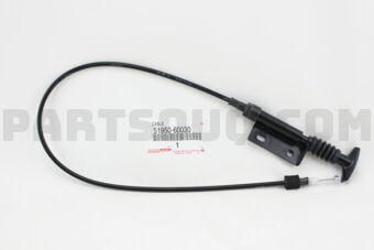 5195060030 CABLE ASSY, SPARE WHEEL CARRIER LOCK CONTROL
