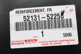 5213152250 REINFORCEMENT, FRONT BUMPER