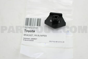 5214721010 BRACKET, FRONT BUMPER MOUNTING, RH