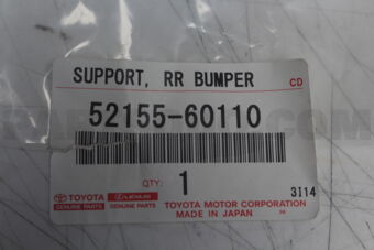 5215560110 Toyota SUPPORT, REAR BUMPER SIDE, RH