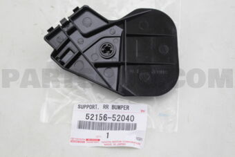 5215652040 SUPPORT, REAR BUMPER SIDE, NO.1 LH