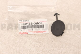 5216306907 PLATE, REAR BUMPER, RH