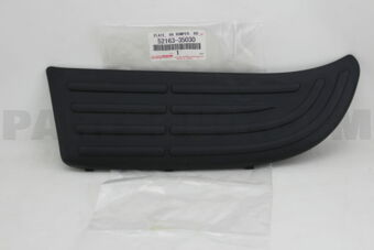 5216335030 PLATE, REAR BUMPER, RH