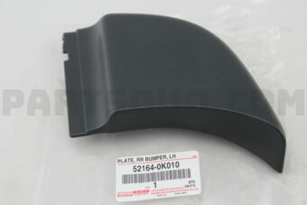 521640K010 PLATE, REAR BUMPER, LH
