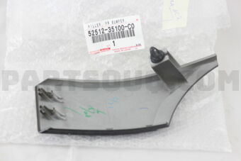 5251235100C0 FILLER, FRONT BUMPER, RH