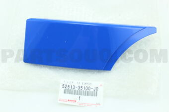 5251335100J0 FILLER, FRONT BUMPER, LH